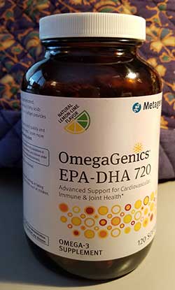 OmegaGenics Omega 3 Supplement available at Kintner Chiropractic