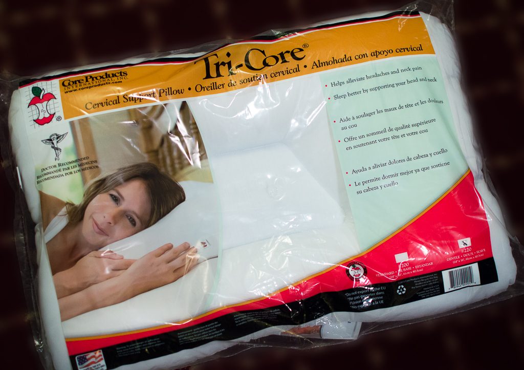 Tri-Core Cervical Support Pillow available at Kintner Chiropractic