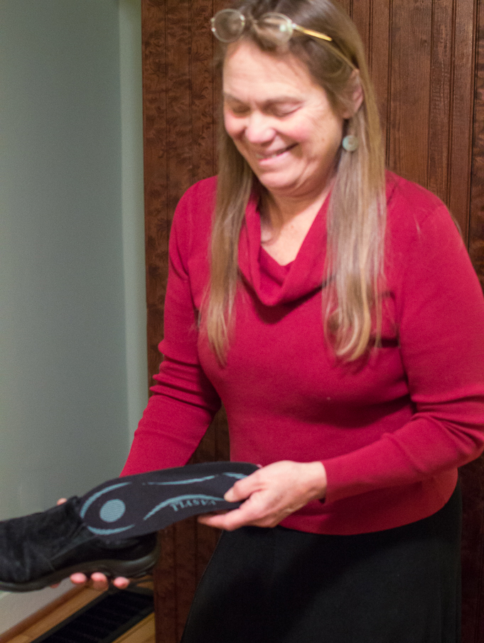 Orthotic inserts available at Kintner Chiropractic
