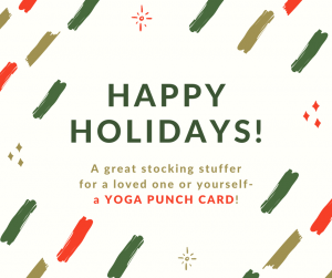 Yoga Punch Card for Sale